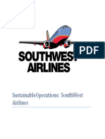 SouthWest Airlines - Sustainable Operation Management