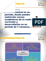 INTERSEMESTRALES