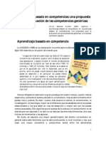 Aprendizaje Basado en Competencias. Una Propuesta Para La Evaluacion de Las Competencias Genericas