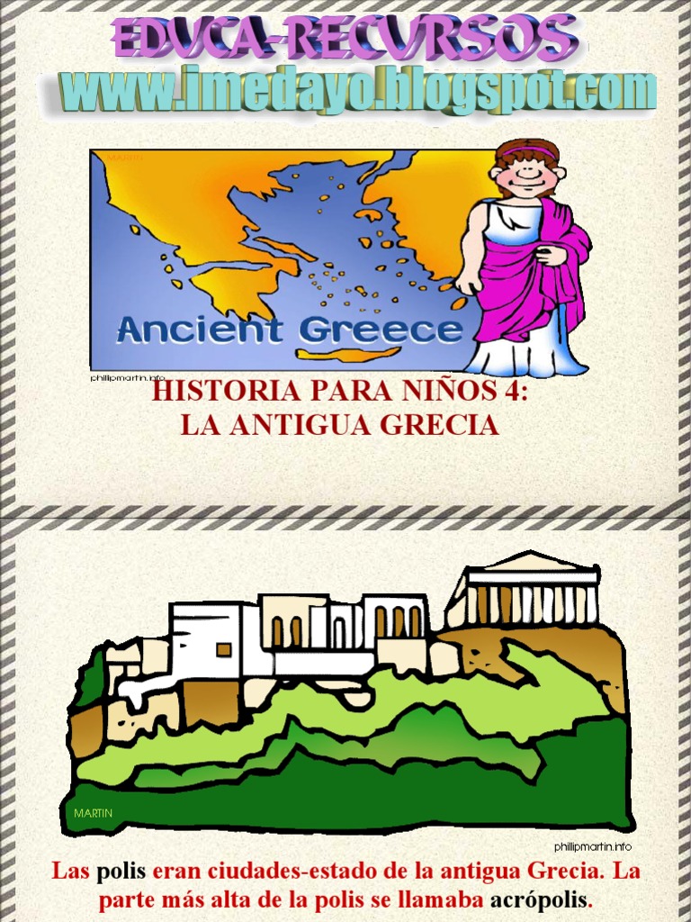 Grecia para Niños | PDF | Minotauro | Antigua Grecia