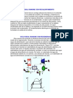 Ciclo Ideal Rankine Con Recalentamiento