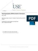 Psychogeography, Détournement, Cyberspace