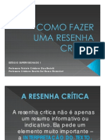 Como Fazer Uma Resenha Critica-1