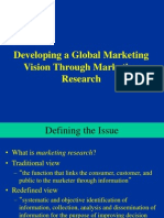 Ch. 8 - Developing Vision (Marketing Research)