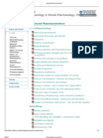 Advanced Pharmacometrics