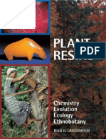 LANGENHEIM Plant Resins Chemistry Evolution Ecology A