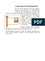 El electroimán y aplicaciones del electromagnetismo