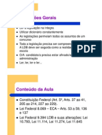 Orientações Gerais para Concursos Públicos na Educação