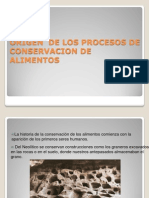 Origen Conservacion de Los Alimentos Clase 2