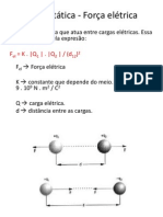 Força Campo Eletrico