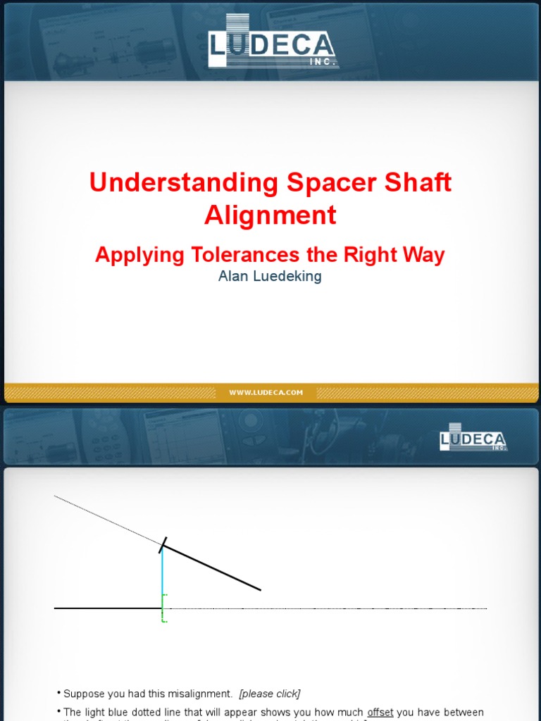 Ludeca Understanding Spacer Shaft Alignment | PDF | Mechanical ...