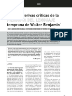 Crítica a la filosofía del lenguaje de Walter Benjamin