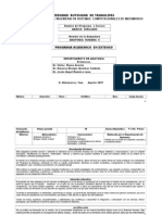 Programa Academico en Extenso - Modelo Tradicional Ana II