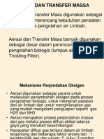 Aerasi Dan Transfer Massa