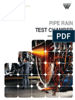 Pipe Rain Test Chamber