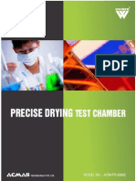 Precise Drying: Test Chamber