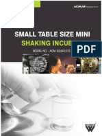 Small Table Size Mini Shaking Incubator