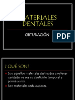 Materiales Dentales
