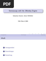 Stereoscopy with the JMonkey Engine