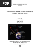 Download Makalah Kimia Lingkungan-Green House Effects by dankzchem SN13729116 doc pdf