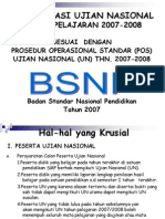 Sosialisasi Ujian Nasional