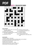 ARTS Crossword