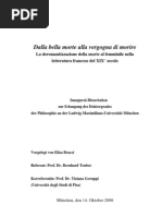 La Deromantizzazione Della Morte Al Femminile Nella - 