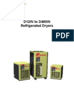 D12IN To D480IN Refrigerated Dryer Service Manual