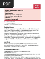 Fentanyl Parenteral