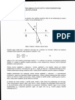 Odredjivanje Indeksa Prelamanja Svjetlosti U Vodi Pomocu Granicnog Ugla Totalne Refleksije