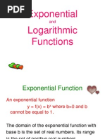 Exponential and Log