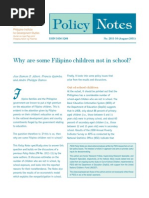 Download Why are some Filipino youth not in school by Shai Panela SN137314451 doc pdf