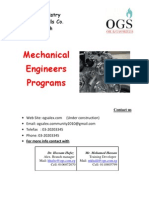 Mechanical Engineers Programs: Petroleum Ministry Oil and Gas Skills Co. Alex Branch