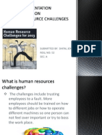 HRM Challenges - Sital Jena