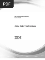 Getting Started Installation Guide: IBM Cognos Business Intelligence