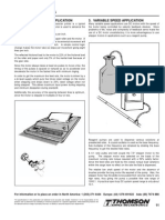 Application Notes: 2. Positioning Type Application 3. Variable Speed Application