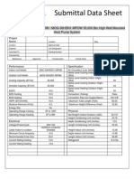 Luna 30,000 Single Wall Mount Submittal Data Sheet