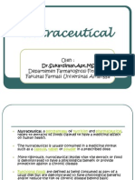 Nutraceutical: Oleh: DR - Sukardiman, Apt, MS Departemen Farmakognosi-Fitokimia Fakultas Farmasi Universitas Airlangga