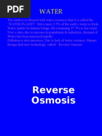 Download Presantation on Reverse Osmosis by Alhad Nigudkar SN13733438 doc pdf