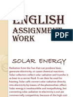 English: Assignment Work