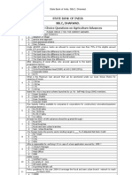 Multiple Choice Questions On Agriculture Advances