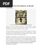 Arquitetura neoclassica