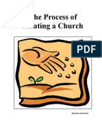 The Process of Planting A Church: by Danie Vermeulen