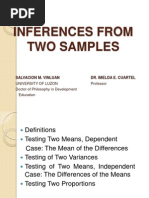 UL (Inferences From Two Samples) - Salva