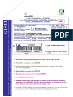 Recetario Receta Requisitos Grupo I SSA Secretaria de Salud Mexico Octubre 2005