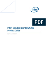Intel® Desktop Board DG43NB Product Guide: Order Number: E40790-001
