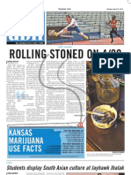 Rolling Stoned On 4/20: The University Daily Kansan