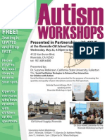 Austism Workshop - 5/22