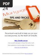 24 Mortgage Tips and Tricks