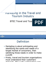 Marketing Mix Travel Tourism
